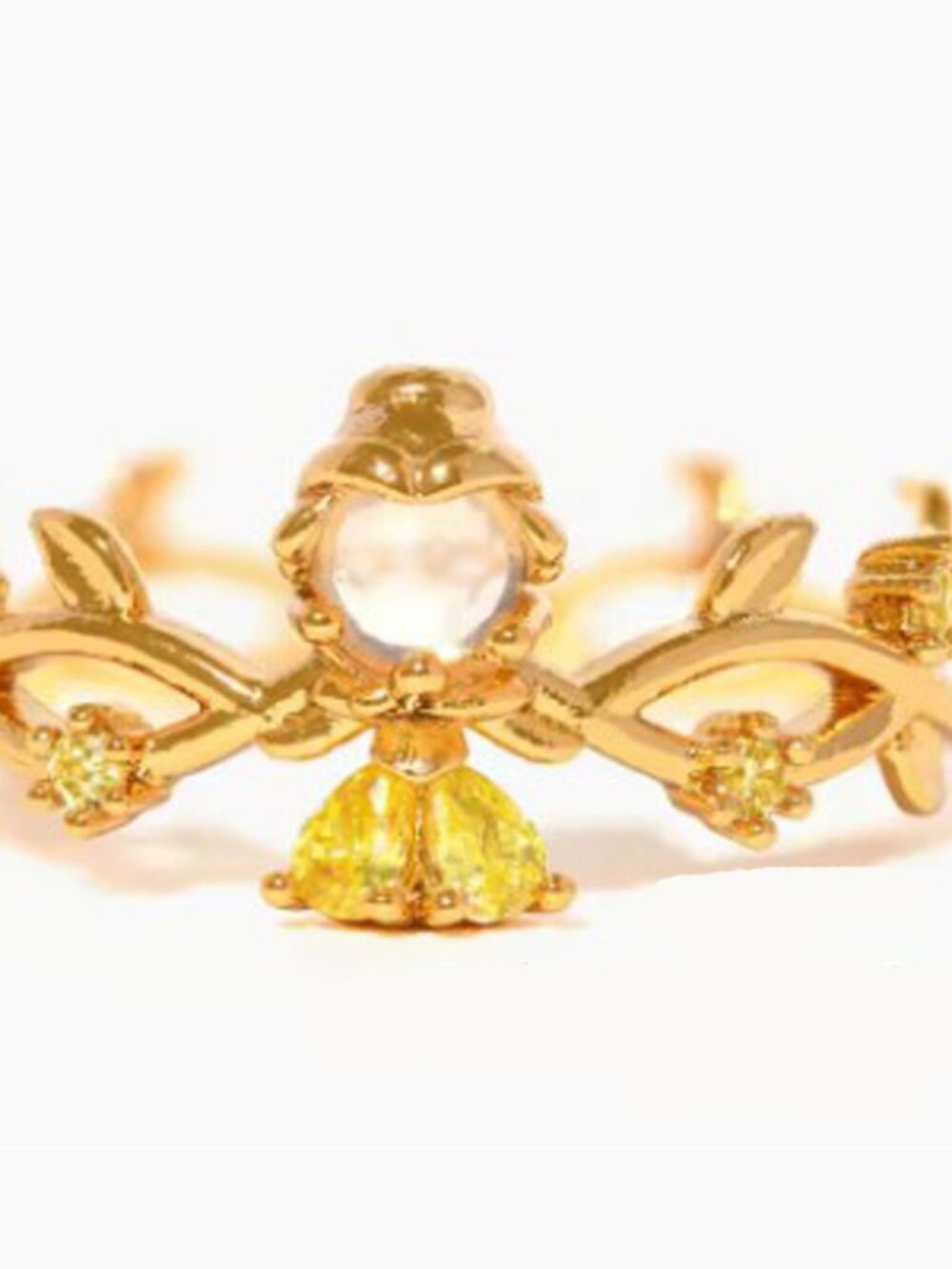 Belle Adjustable Gold Ring